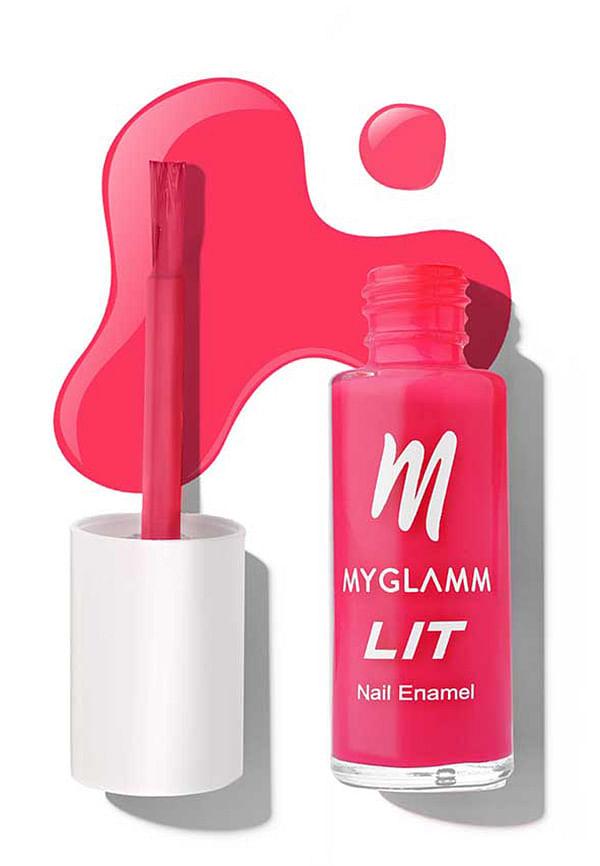 LIT Nail Enamel - Bold Glamm - High Shine Glossy Nail Polish