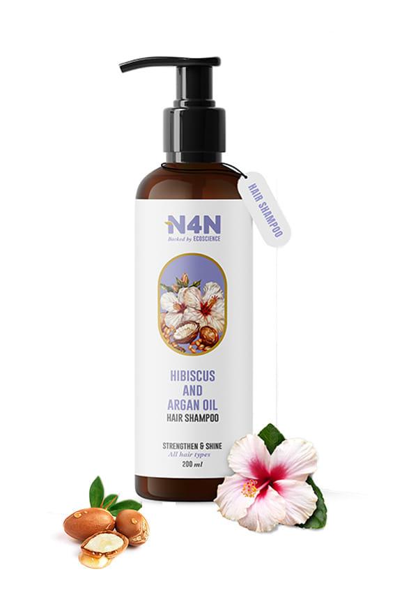 Hair Shampoo | Hibiscus And Argan Oil | Strengthen & Shine