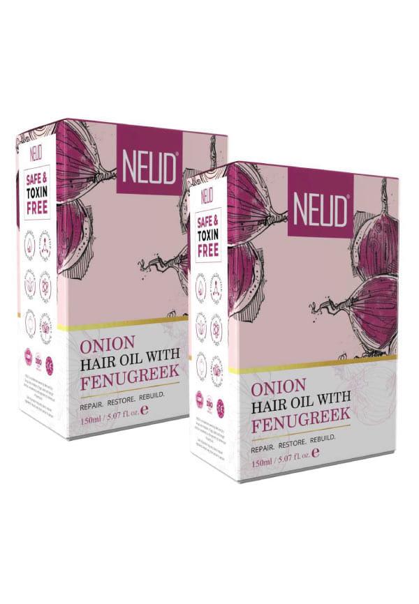 Premium Onion Hair Oil with Fenugreek for Men & Women