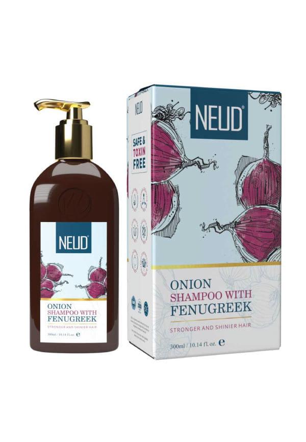 Onion Hair Shampoo with Fenugreek for Men & Women