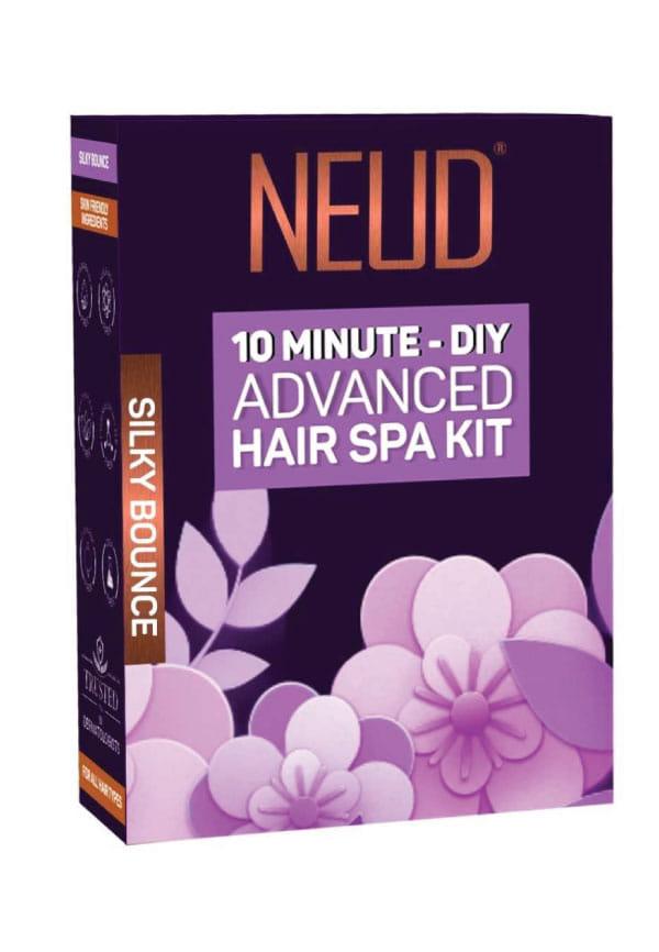 4-Step DIY Advanced Hair Spa Kit for Salon-Like Silky Bounce at Home