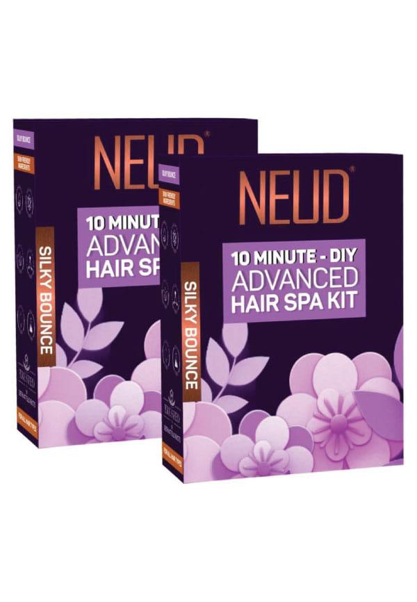 4-Step DIY Advanced Hair Spa Kit for Salon-Like Silky Bounce at Home