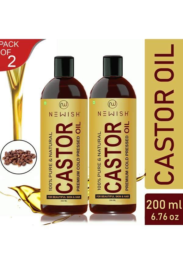 Castor Oil For Hair Growth | 100% Pure & Organic