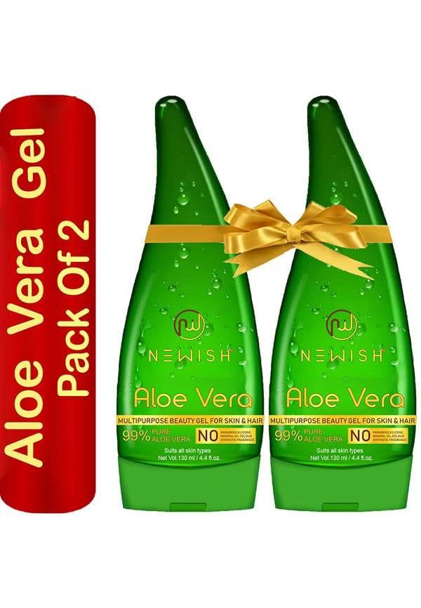 Pure Aloe Vera Gel For Face Glow, Hair Growth & Skin Moisturizer For Women & Men