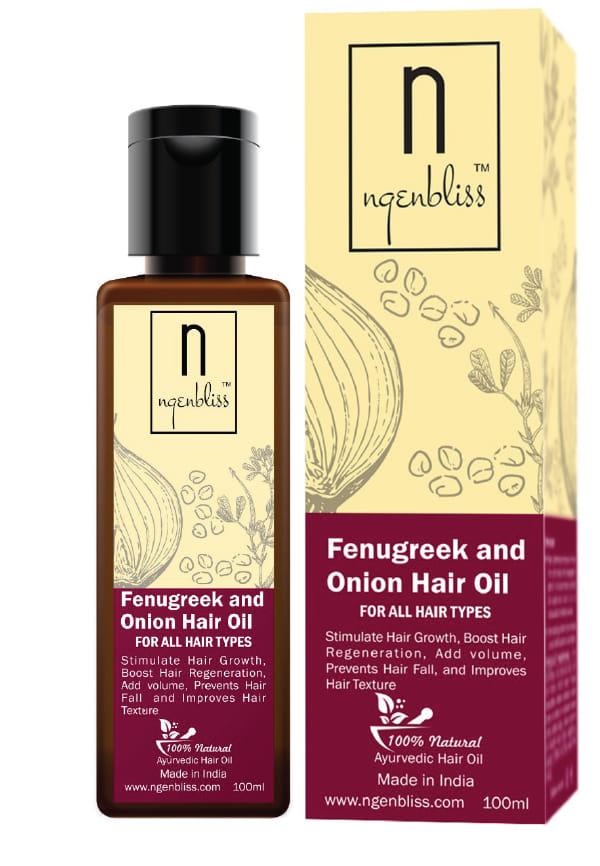 Fenugreek And Onion Hair Oil | Control Hair Fall | For Hair Growth