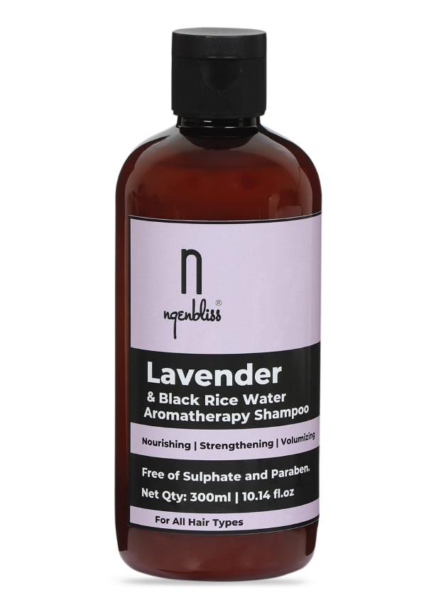 Lavender And Black Rice Water Aromatherapy Shampoo