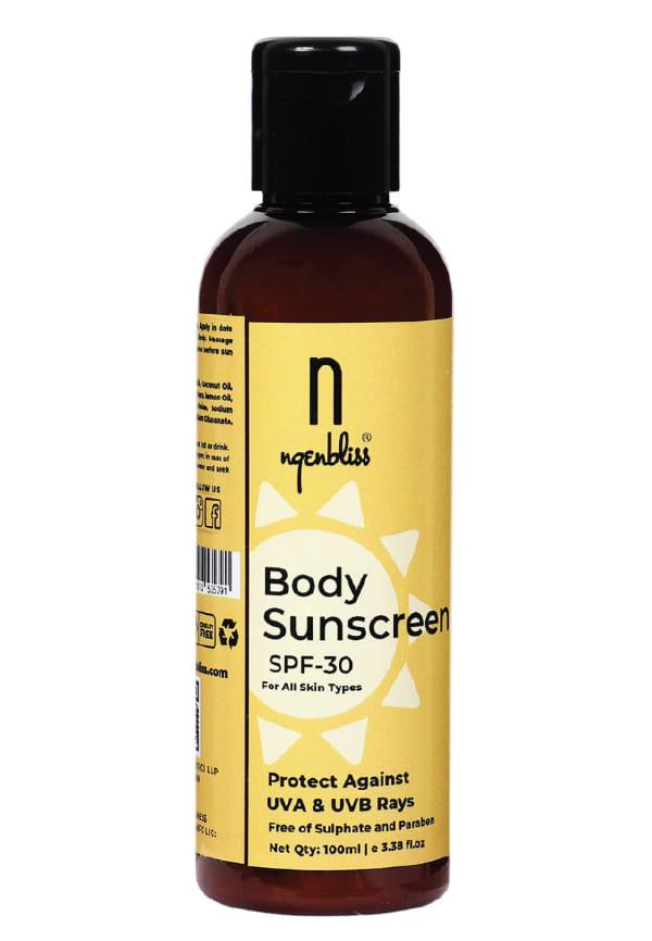 Sunscreen Lotion, Spf 30 No White Patch, No Greasy Feel