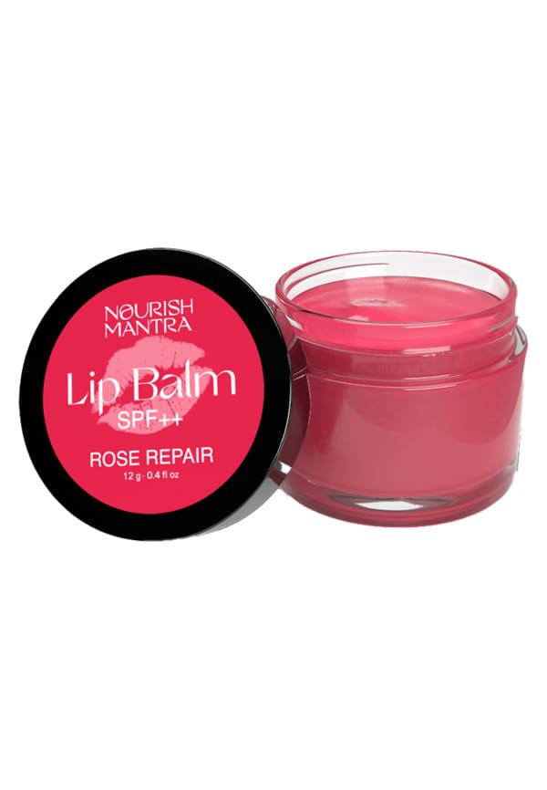 Rose Repair Lip Balm for Dry, Chapped and Dark Lips - 12 gm