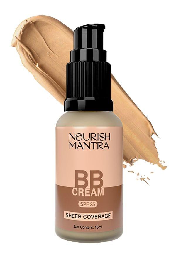 BB Cream with SPF 25 for Long-lasting, Even Coverage with SPF - 15 ml