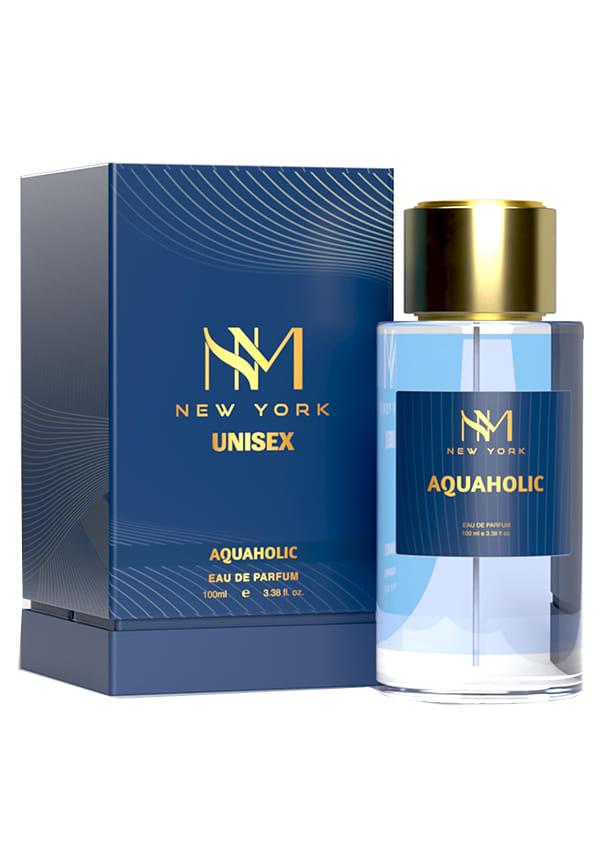 NM New York Aquaholic Luxury Perfume with Unisex fragrance & Long-lasting Stay - 100 ml