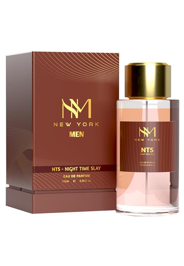 NM New York Night Time Slay Perfume for Men with Herbal & Woody Notes