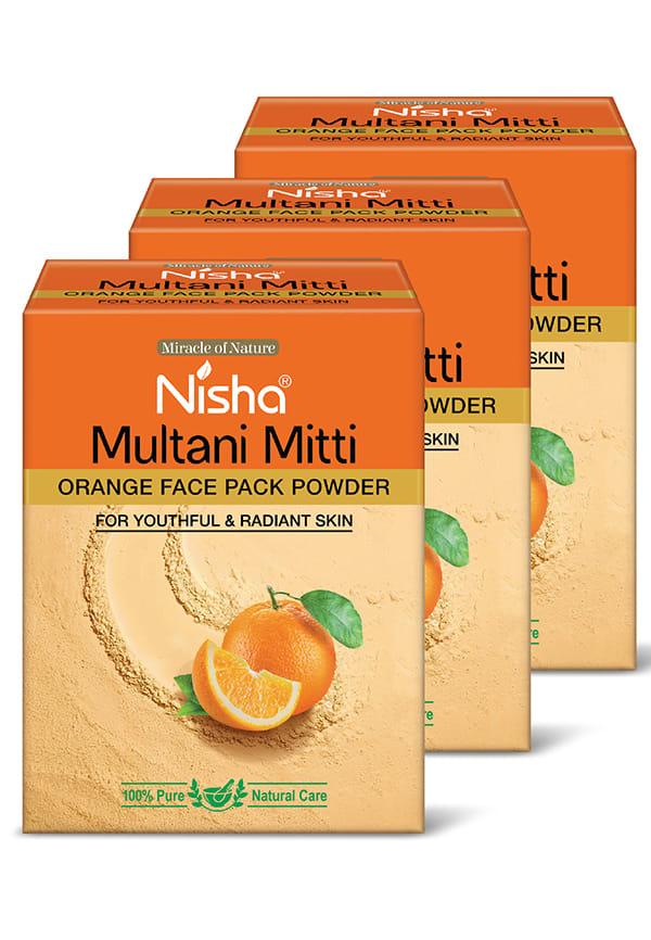 Orange Multani Mitti for Face