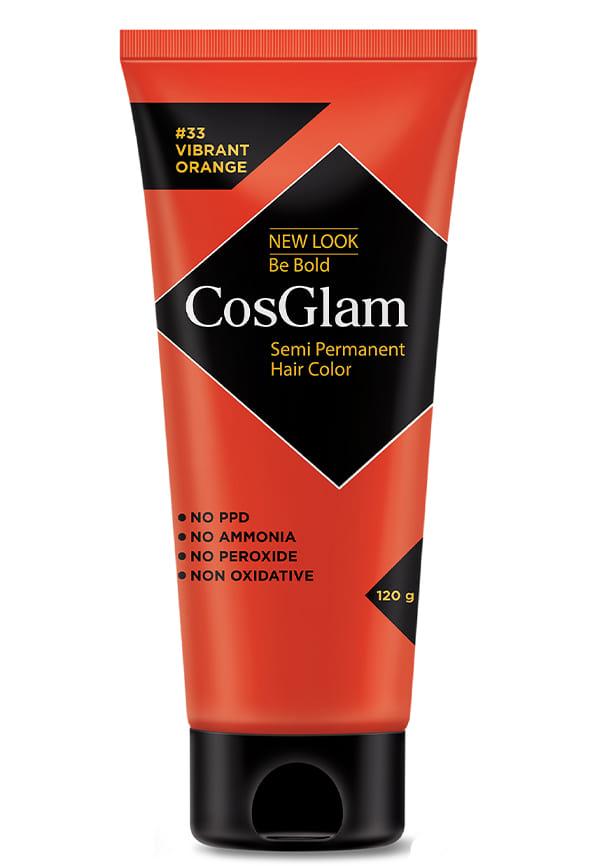 Nisha Cosglam Semi Permanent Hair Color, PPD & Ammonia Free | Electric Teal | 120gm Tube | Pack of 1
