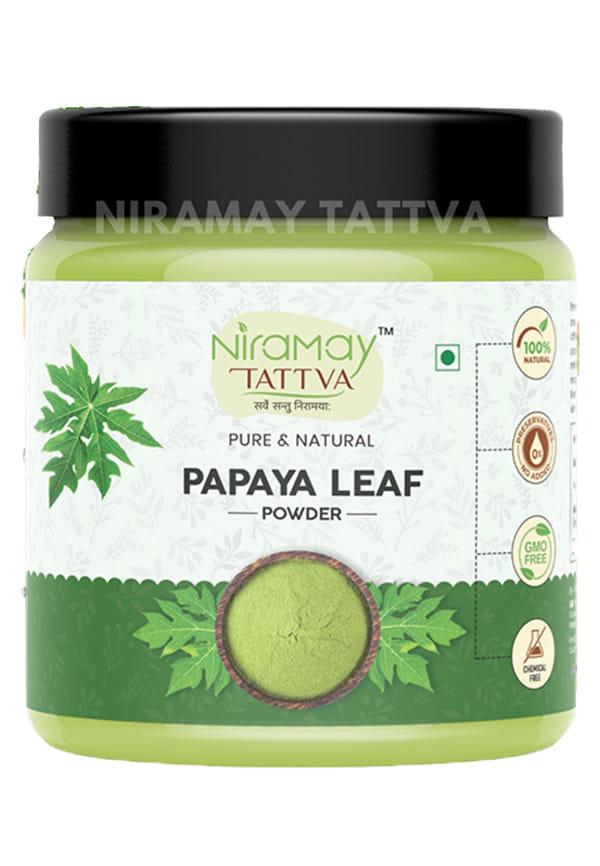 Natural Papaya Leaf Powder