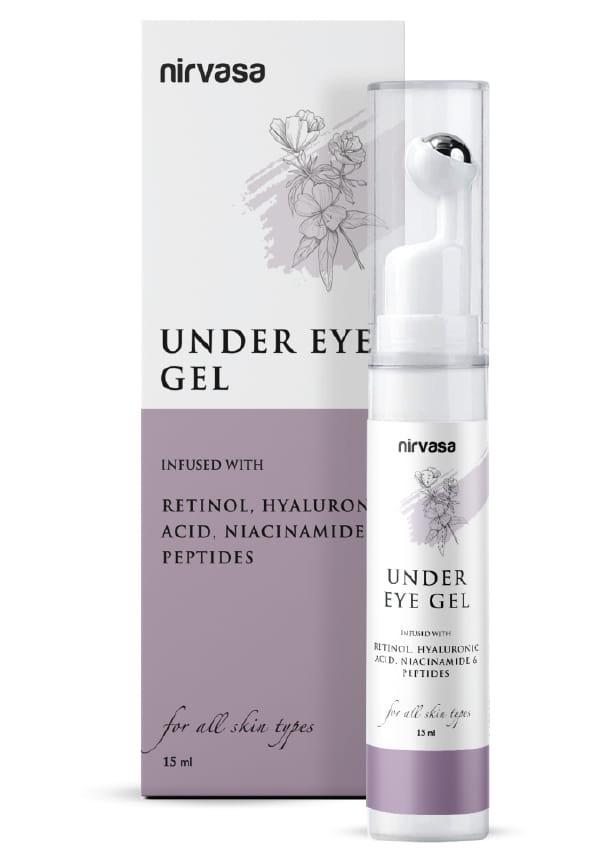 Under Eye Gel | Enriched with Hyaluronic Acid, Peptides & More