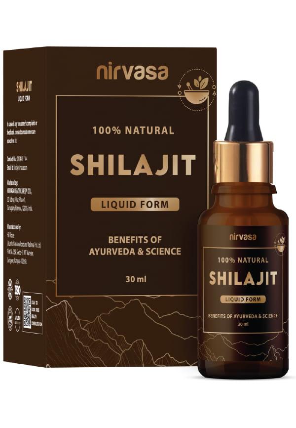 Pure Shilajit Liquid | Infused with Fulvic Acid for Energy, Power & Endurance