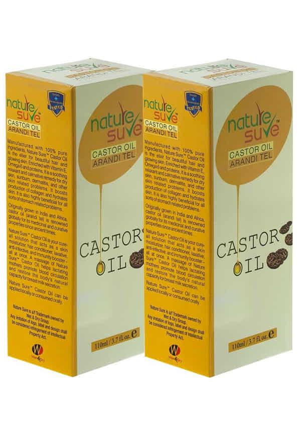 Castor Oil Arandi Tail for Men & Women