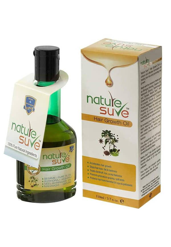 Hair Growth Oil for Darker and Stronger Hair in Men and Women