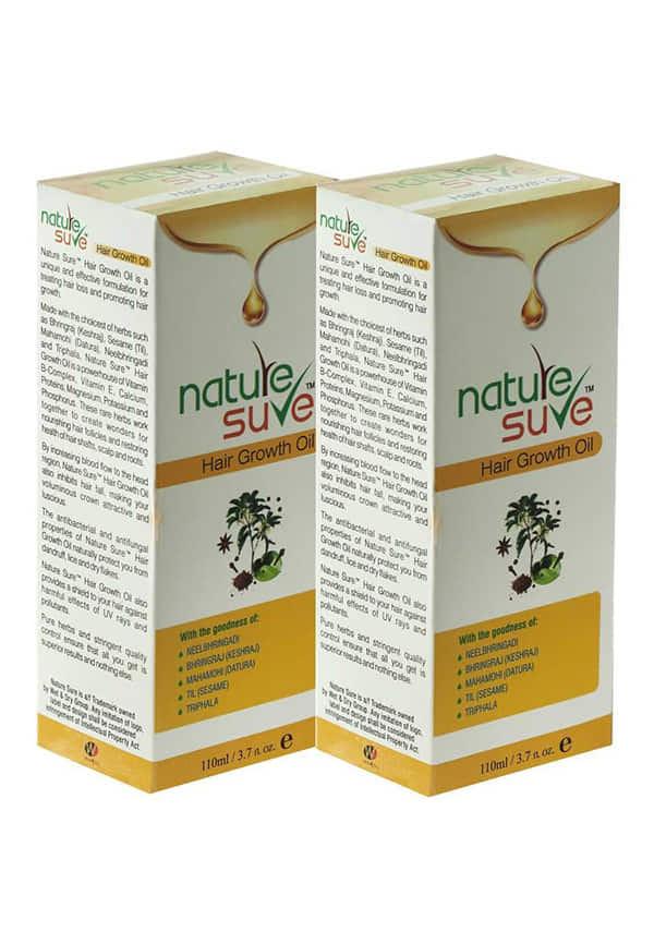 Hair Growth Oil for Darker and Stronger Hair in Men and Women