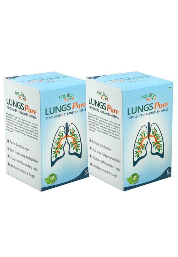 Lungs Pure Capsules for Respiratory Health in Men & Women