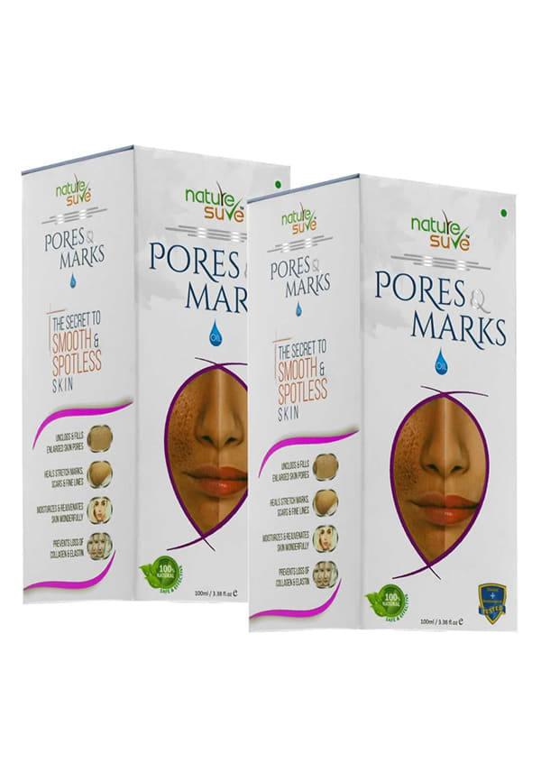 Pores and Marks Oil for Enlarged Pores & Stretch Marks in Men & Women
