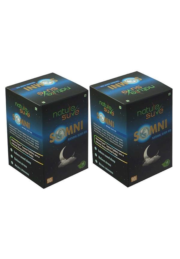SOMNI Natural Sleep Aid Daily Herbal Supplement for Men & Women
