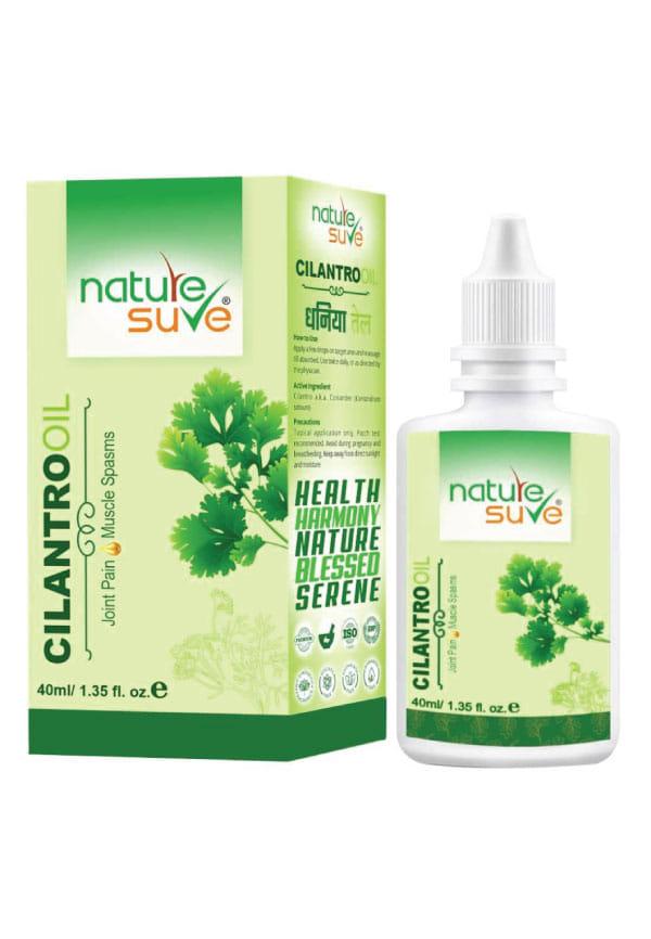 Cilantro Dhania Oil For Joint Pain And Muscle Spasms