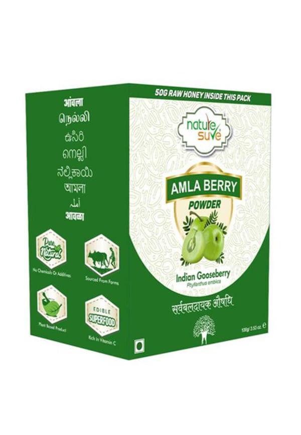 Amla Berry Powder with Raw Honey