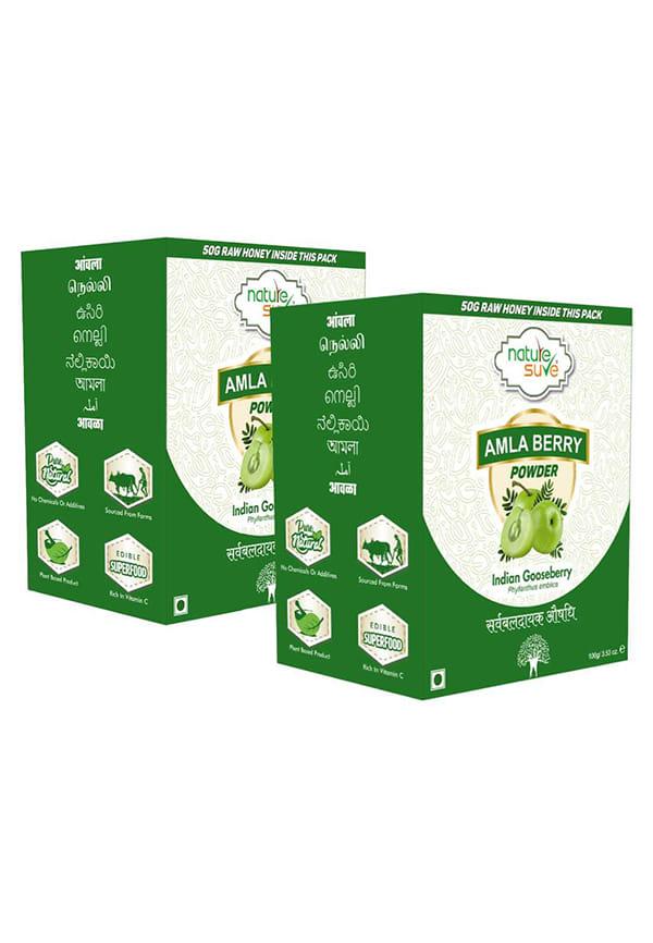Amla Berry Powder with Raw Honey