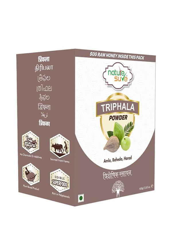 Triphala Powder with Raw Honey