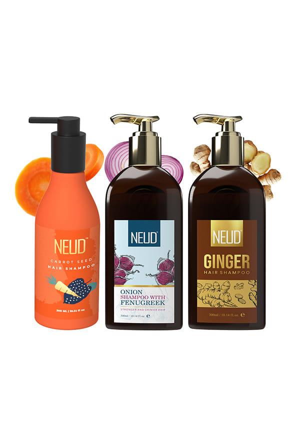 Herbal Shampoo – Onion with Fenugreek, Ginger & Carrot Seed