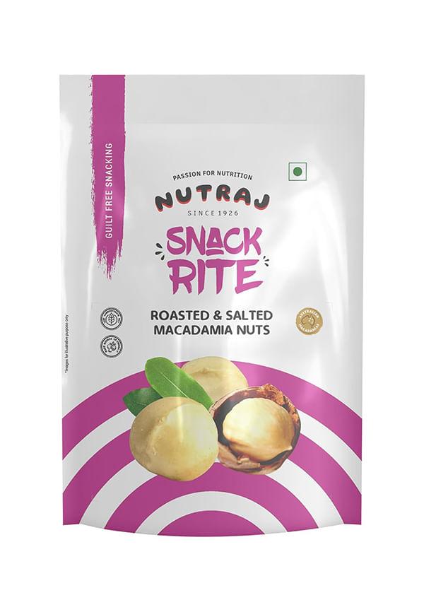 Snackrite Roasted Salted Macadamia Nuts