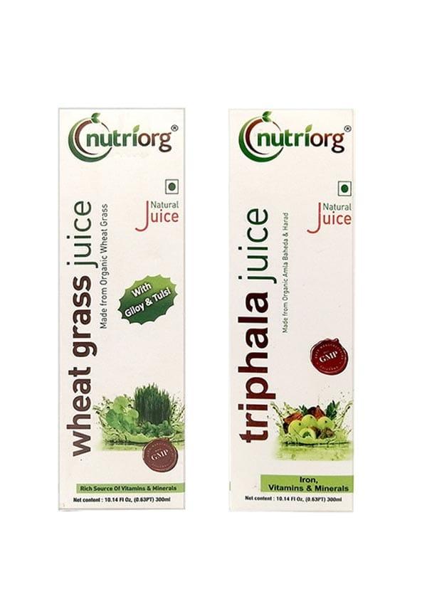 Wheatgrass Juice & Triphala Juice
