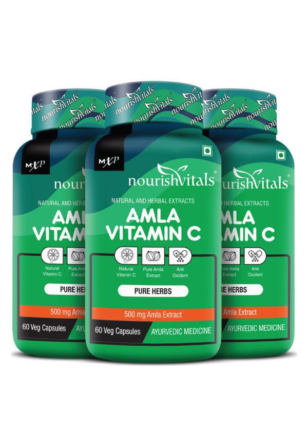 Amla Vitamin C with Tannins > 25% Pure Herbs, 500 mg Amla Extract
