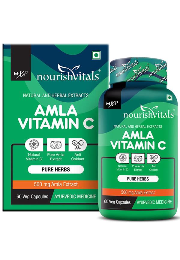 Amla Vitamin C with Tannins > 25% Pure Herbs, 500 mg Amla Extract