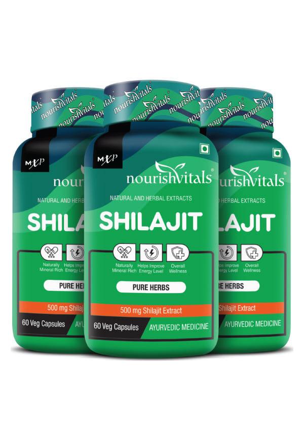 Premium Shilajit 50% Fulvic Acid High Strength 500 mg Extract, Naturally Mineral Rich