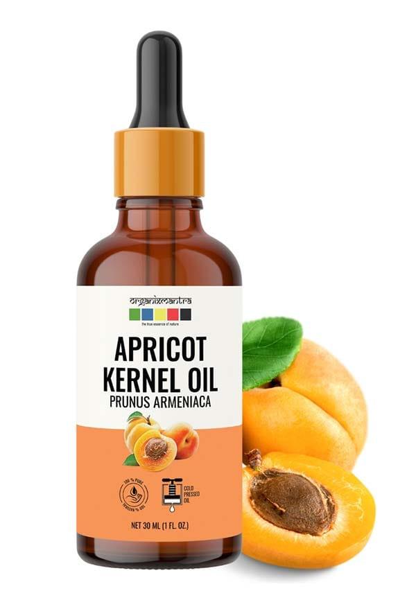 Apricot Kernel Oil, 100% Pure, Natural & Cold Pressed Organic Oil, 120ML