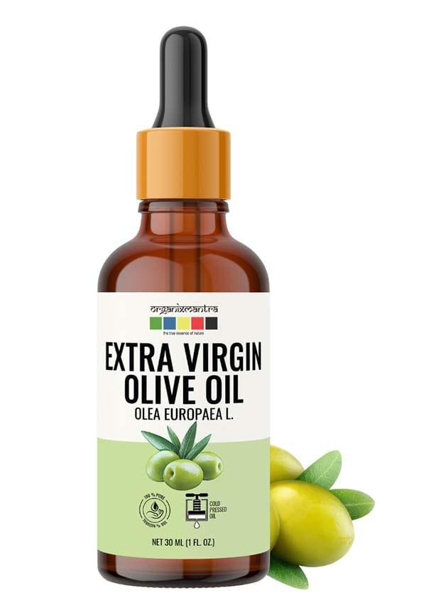 Extra Virgin Olive Oil, 100% Pure & Cold Pressed Organic Oil, 120ML
