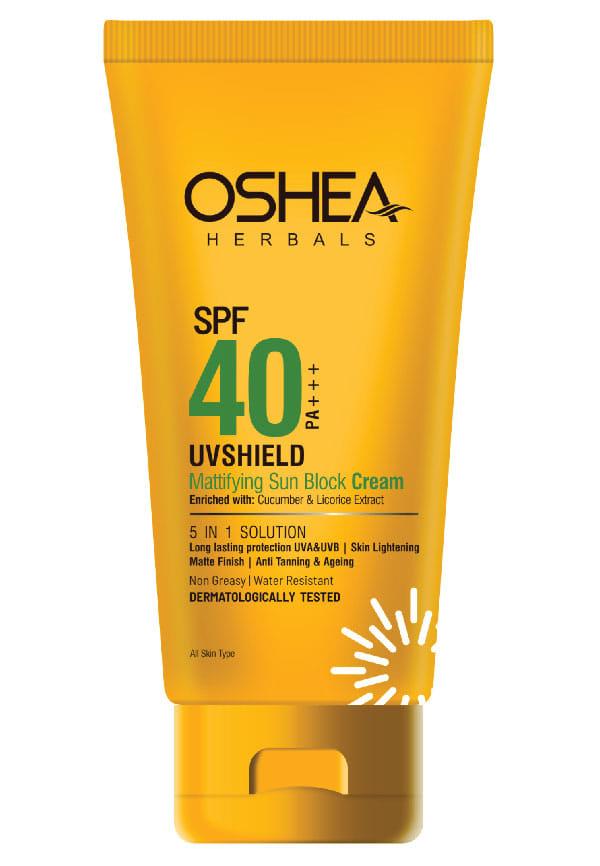 UV SHIELD MATTIFYING SUN BLOCK CREAM SPF 40 PA +++
