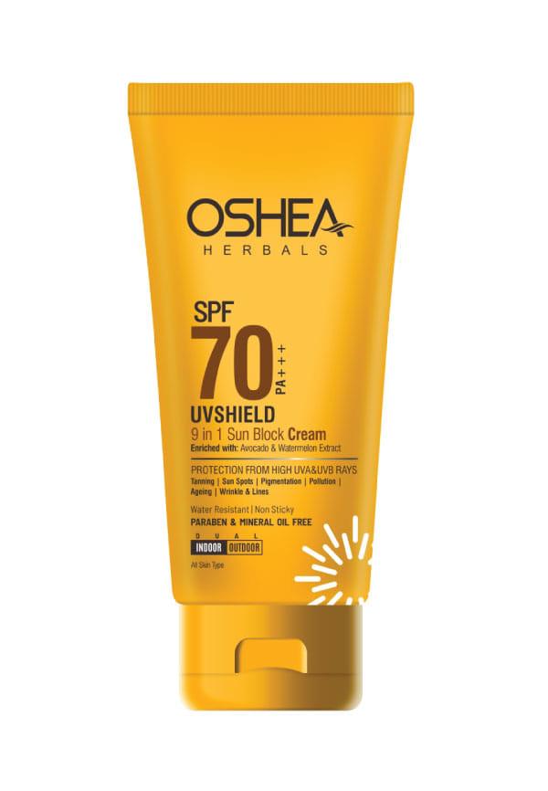 UVshield 9 In 1 Sun Block Cream SPF-70 PA+++