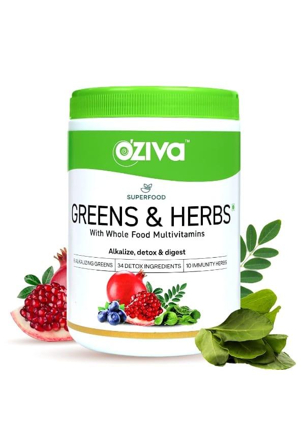 Superfood Greens & Herbs for Better Digestion, Detox & Skin