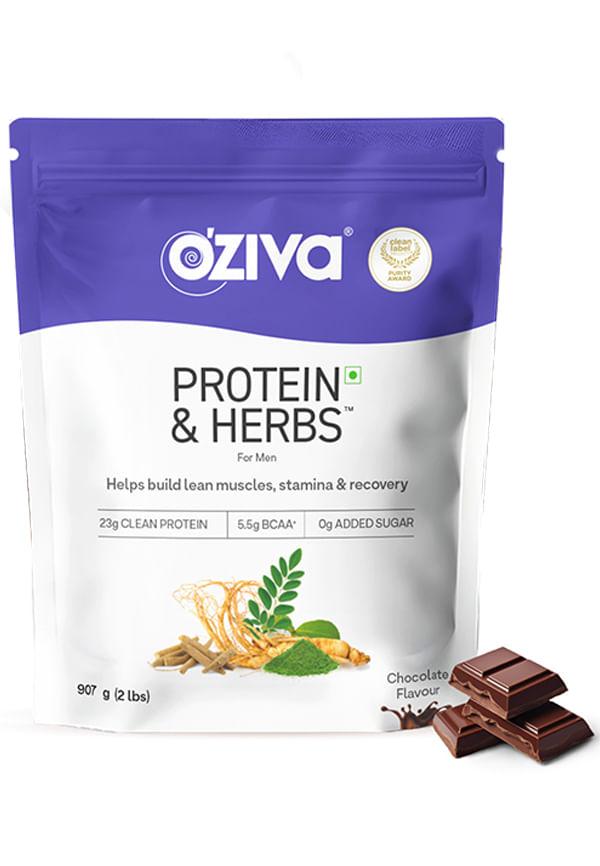 Protein & Herbs, Men for Better Stamina & Lean Muscles - Chocolate