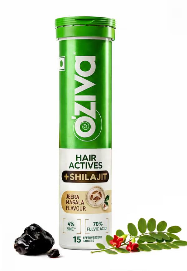 Hair Actives + Shilajit For Men Hair Supplement With Liposomal
