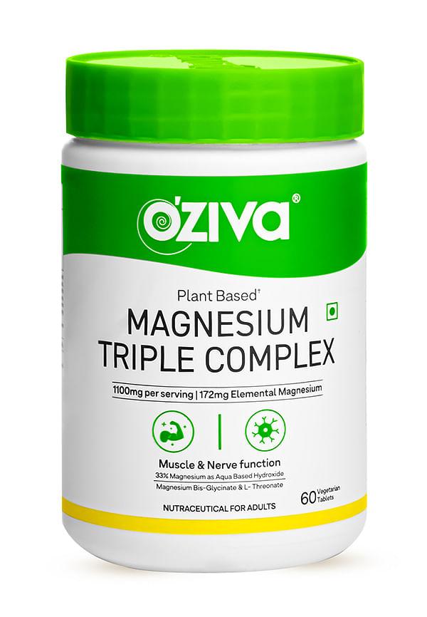 Magnesium Triple Complex for Muscle & Nerve Function | Aqua Based