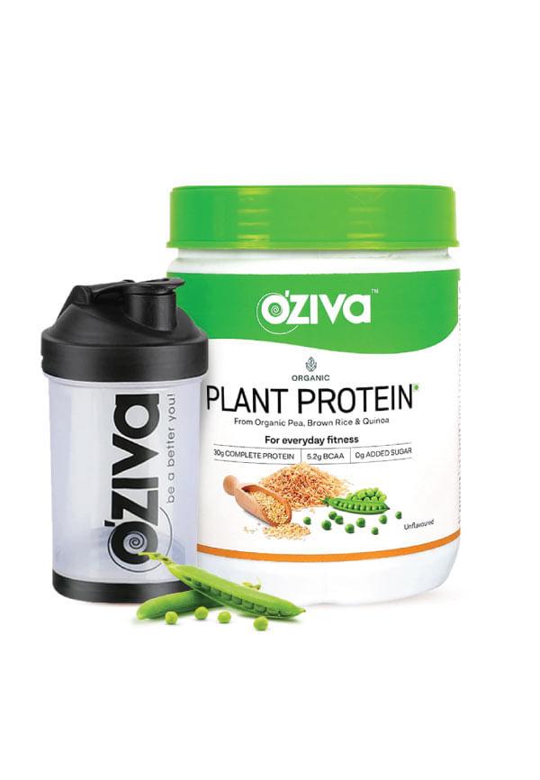 Organic Plant Protein + Free Shaker Unflavored
