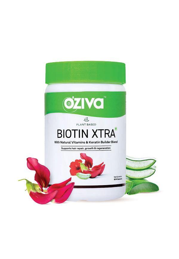 Plant Based Biotin Xtra | 7000 mcg+ Biotin with Hair Growth with Keratin Builder