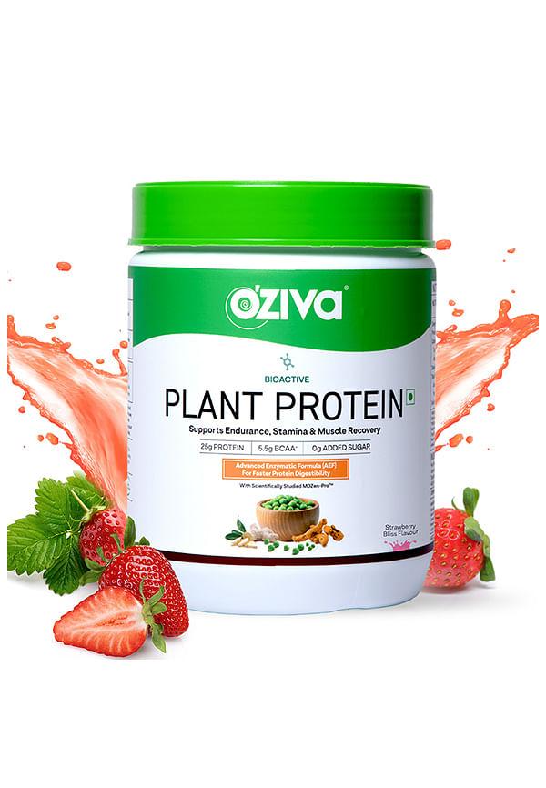 Bioactive Plant Protein for Endurance & Muscle Recovery (Strawberry Bliss)