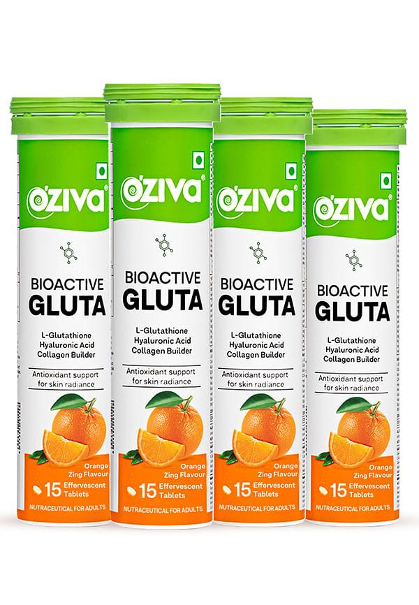 Bioactive Gluta with L-Glutathione to Reduce Pigmentation, Orange Zing