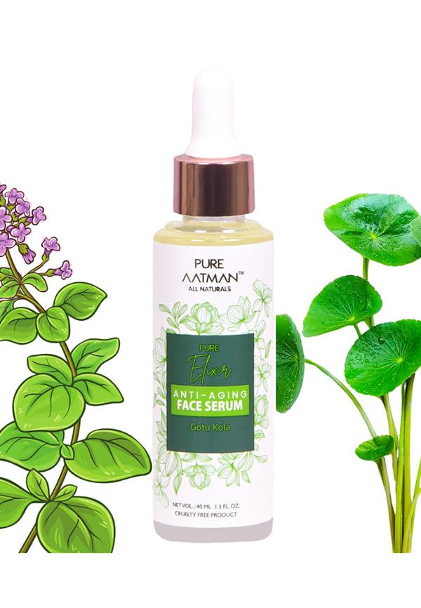 Gotu Kola Anti-Aging face serum for glowing skin |Wrinkles & Fine Lines
