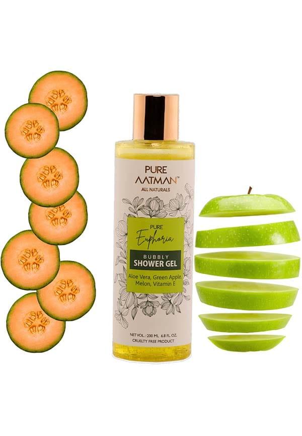 Body Wash For Glowing & Hydrating Skin Enriched With Green Apple & Melon